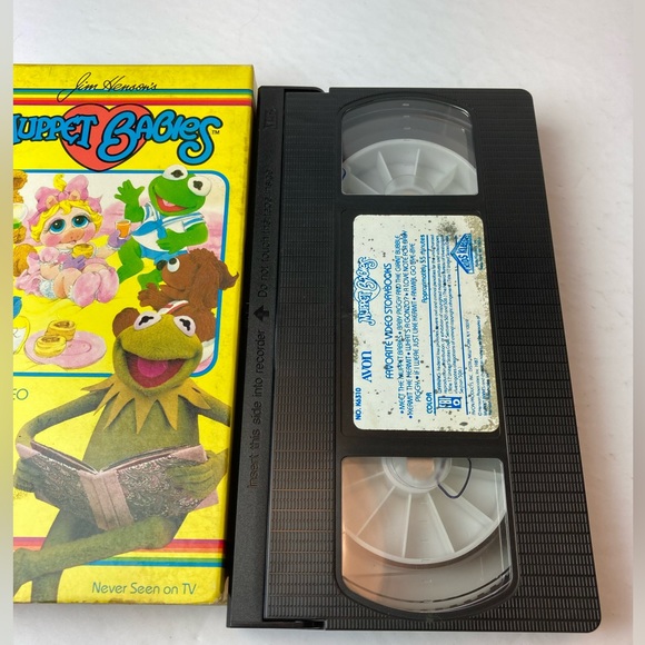 Rare Vintage Avon Muppet Babies VHS with 7 Unseen Jim Henson Cartoons 1987 - Picture 5 of 5